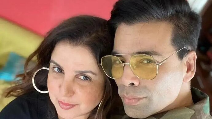 Farah Khan gets into a fun banter with Karan Johar about classy vs massy