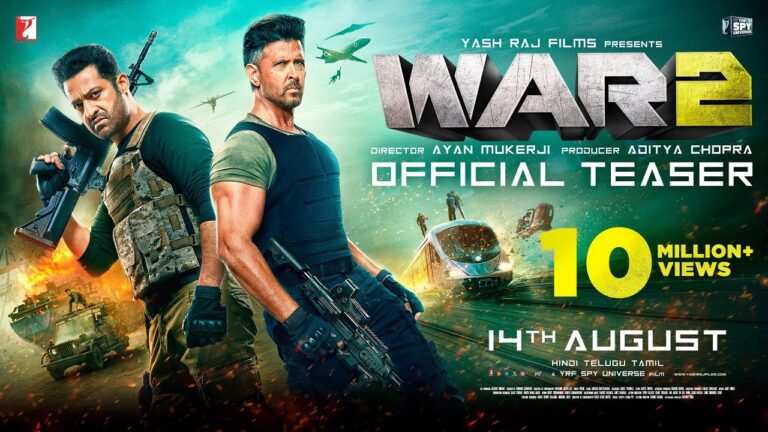 War 2 | Official Teaser | Hrithik Roshan | NTR | Kiara Advani | Ayan Mukerji