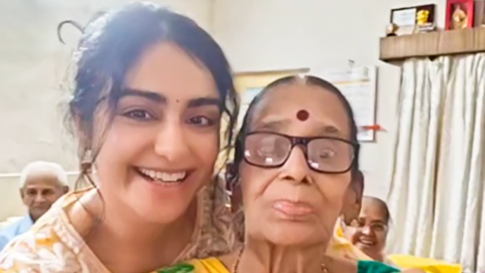 Adah Sharma turns cinematographer for her Naani’s ‘sweet 16th birthday’