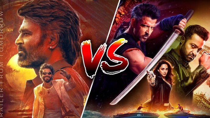 Coolie vs War 2 box office report: Rajinikanth film emerges as..; Hrithik Roshan-Jr NTR starrer collects..