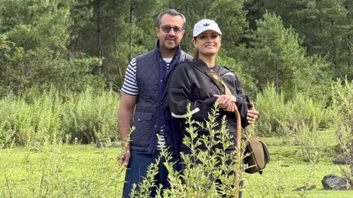 Dia Mirza, husband Vaibhav Rekhi head for a Bhutan expedition