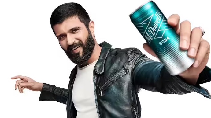 Vijay Deverakonda joins Kartik Aaryan as face of McDowell’s Soda