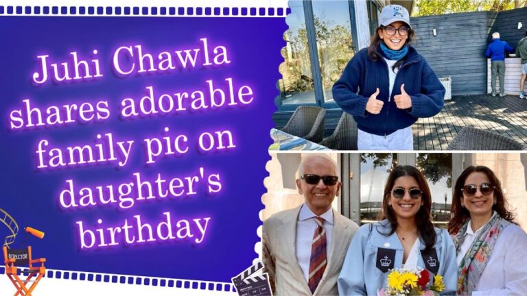 Juhi Chawla drops a heartfelt birthday note for her daughter Jahnavi