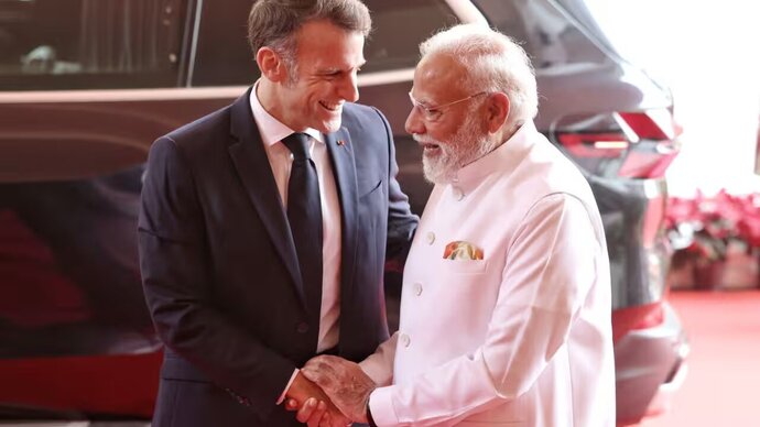 Emmanuel Macron uses Dhurandhar title track in goodbye video after India visit for AI Summit