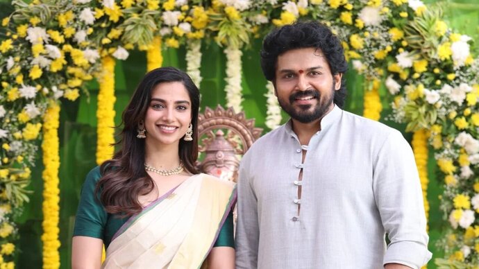 Karthi30: Karthi officially launches next project with Meenakshi Chaudhary; Here’s what we know about film title